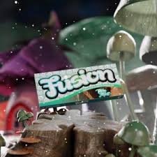 Fusion Chocolate Bar Thin Mint – a sleek, mint-infused dark chocolate bar with a smooth texture and crisp finish, showcased in elegant packaging.
